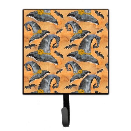 Jensendistributionservices Watecolor Halloween Witches Hat Leash or Key Holder, 4.25 x 1 x 7 in. MI1711729